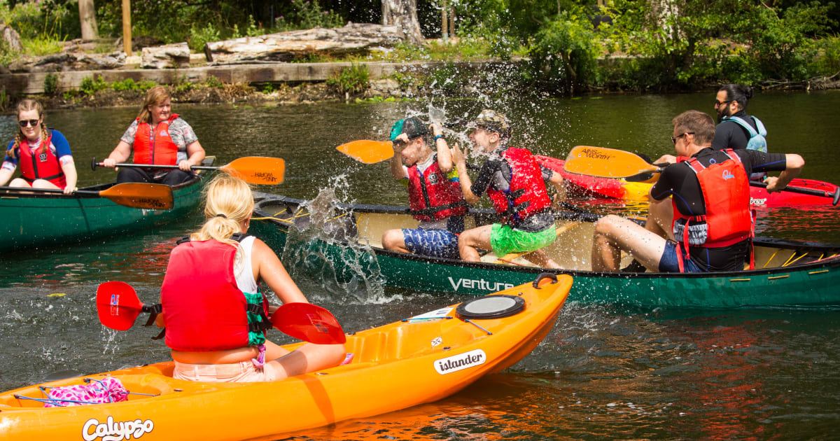 eola Book kayaking Easter Paddle & Picnic at Woodmill Outdoor