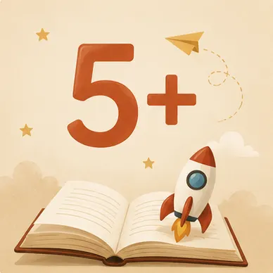 5+