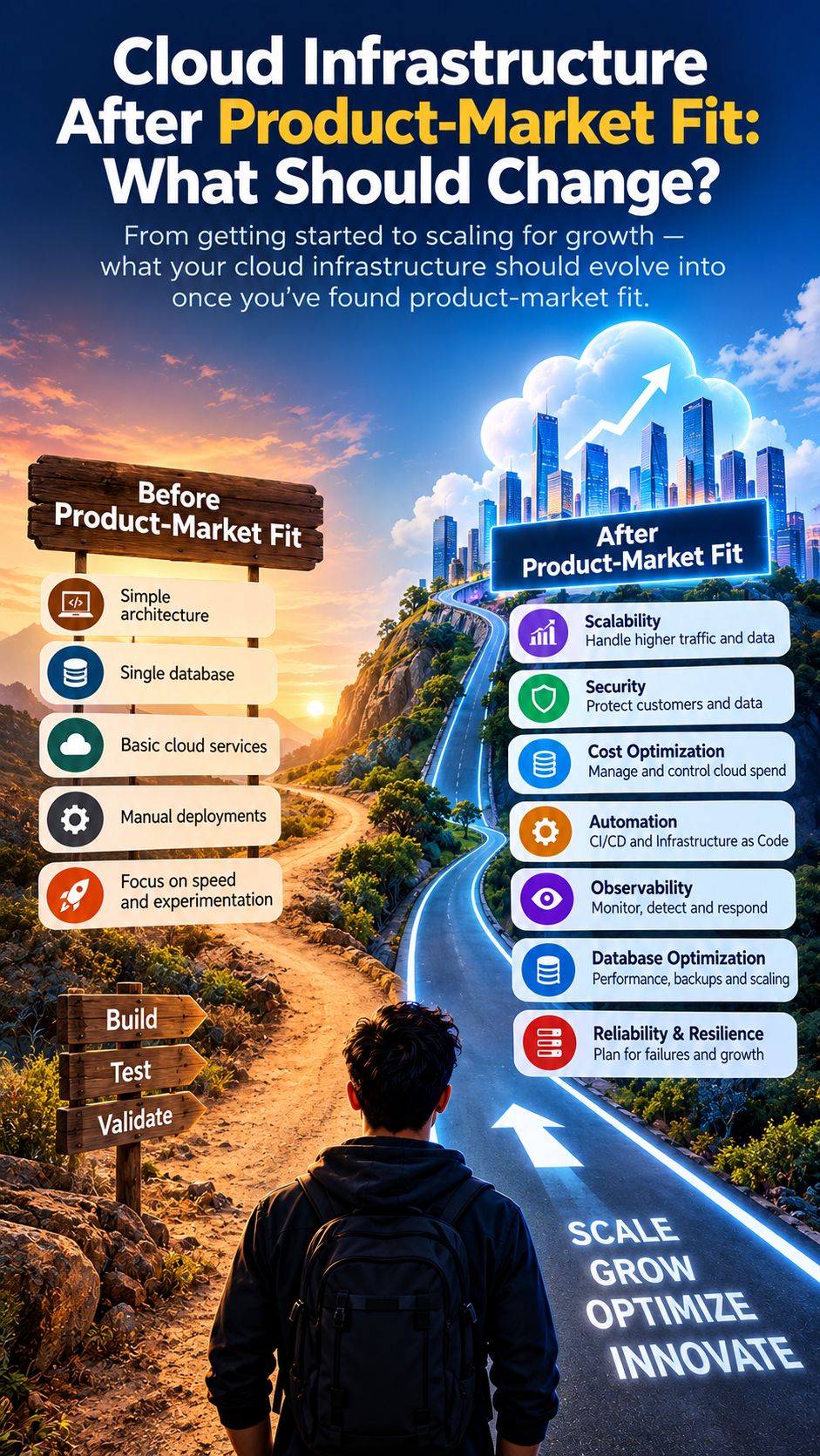Cloud Infrastructure After Product-Market Fit: What Should Change?