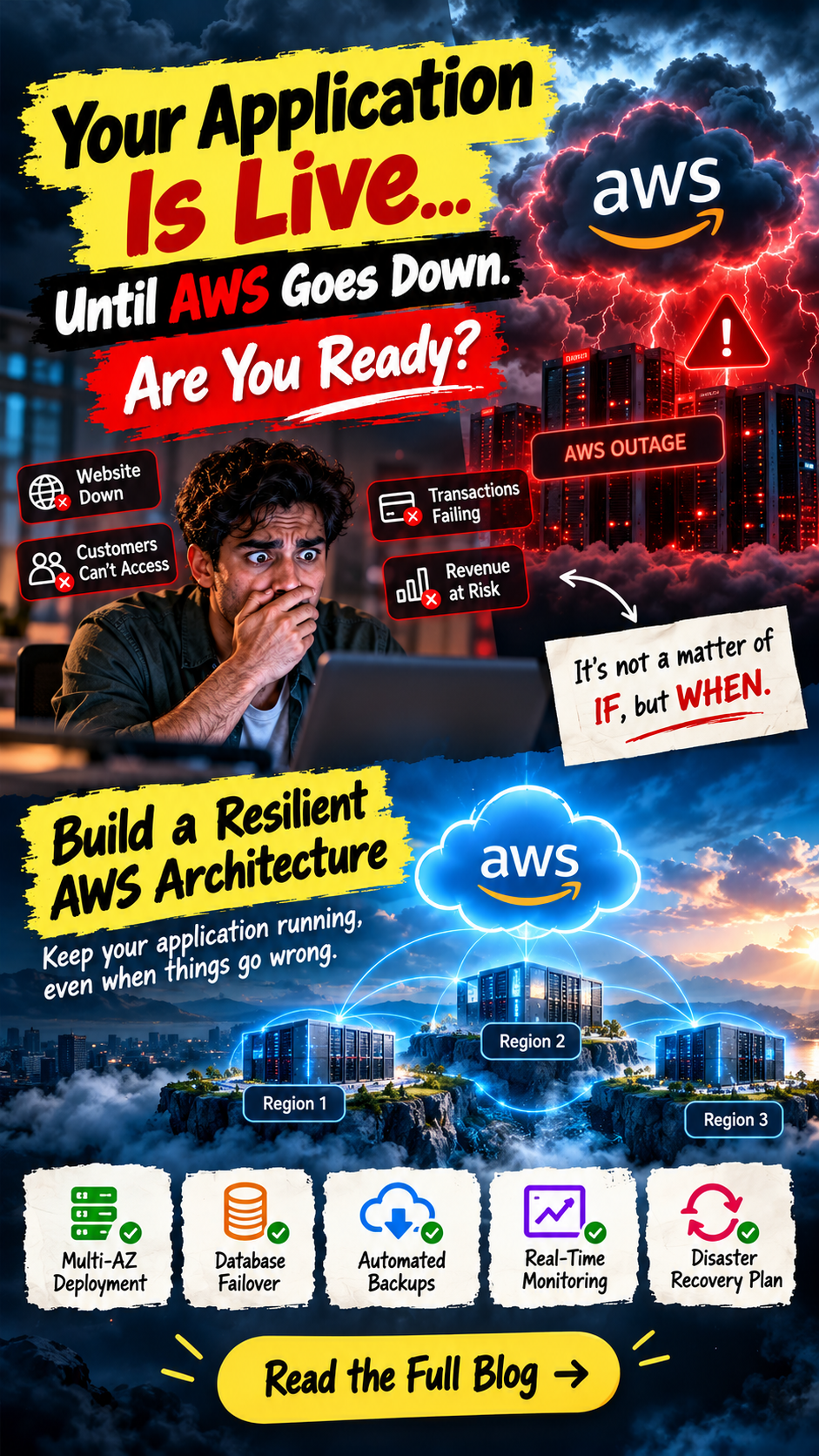 Your Application Is Live. But Can It Survive an AWS Outage?