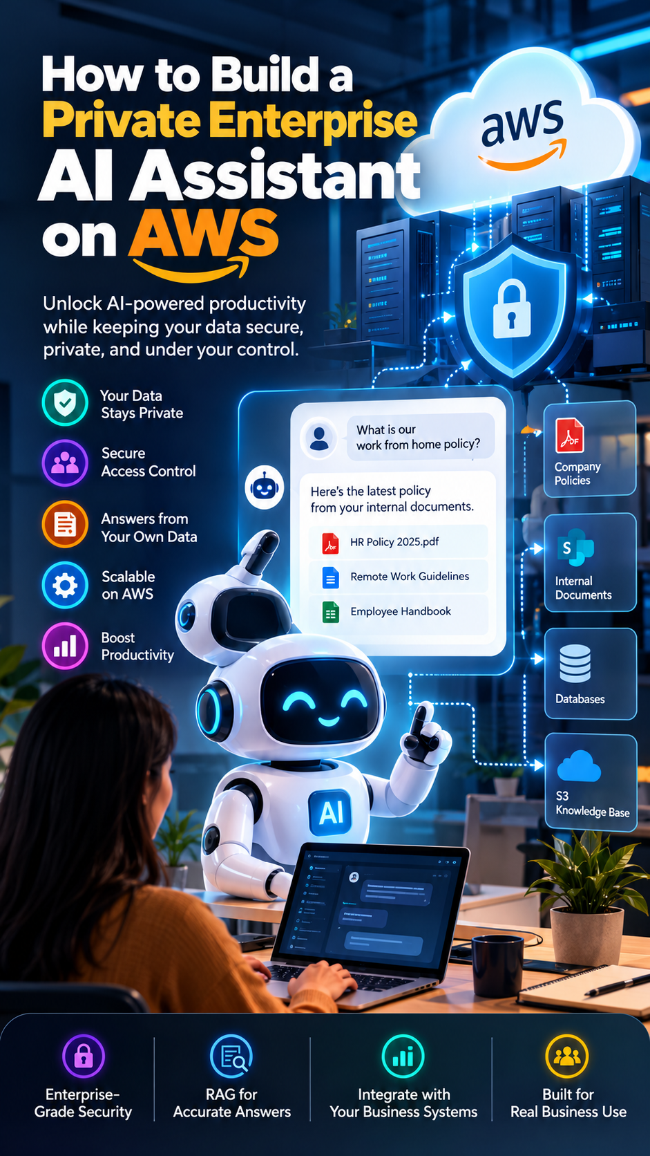 How to Build a Private Enterprise AI Assistant on AWS