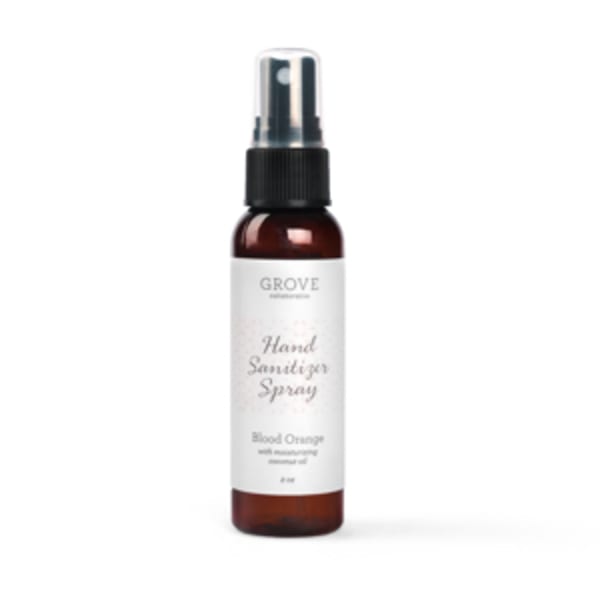 grove collaborative hydrating hand sanitizer spray blood orange
