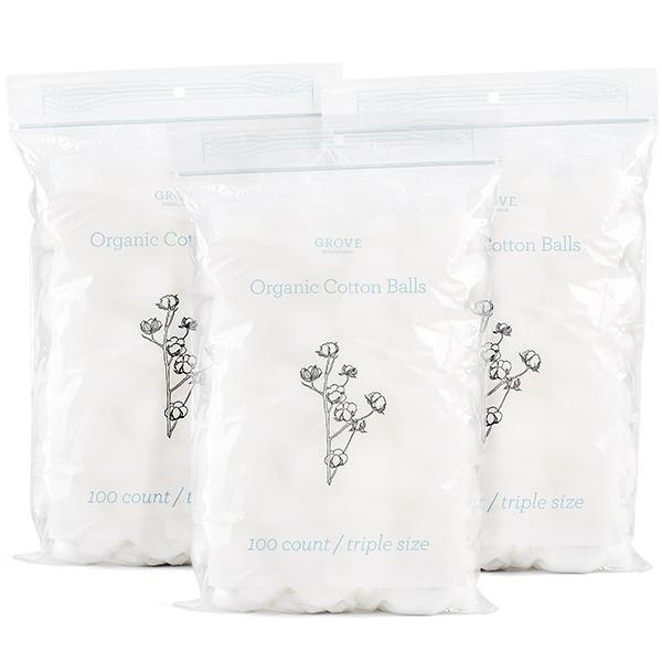 600 Cotton Tree Cotton Wool Balls 3 Packs of 200