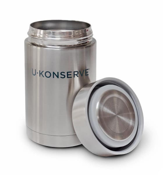 U Konserve U-Konserve Nesting Stainless Steel Food-Storage Containers Round  (Set of 3) - Clear Plastic Lids 1 ct