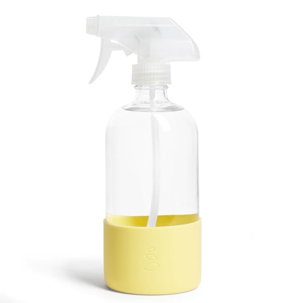 yellow spray bottle