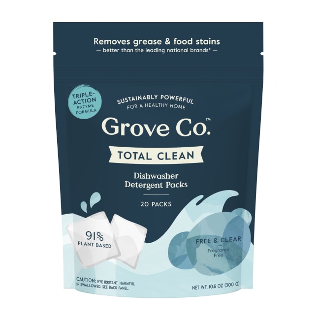 Best eco-friendly dishwasher pods - Grove