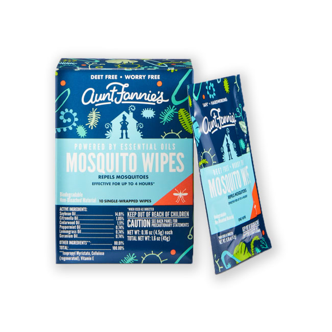 Aunt Fannie's - Mosquito Repellent Wipes - view 1