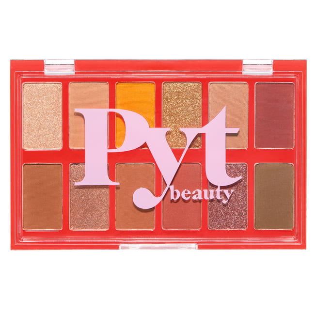 Pyt Beauty The Upcycle Eyeshadow Palette Warm Lit Nude