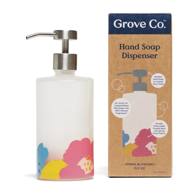 Hand Soap Glass Dispenser