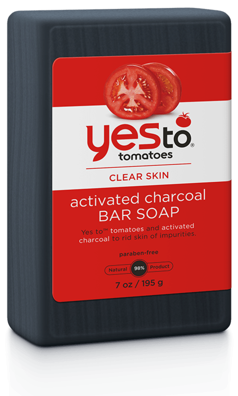 tomato charcoal face wash