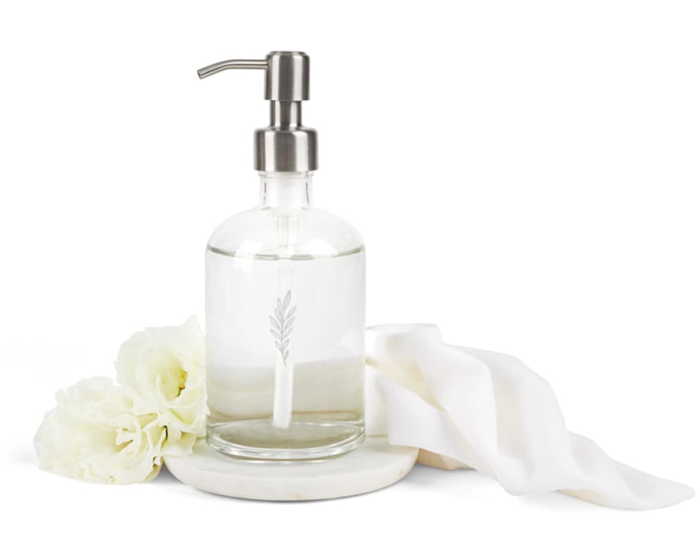 Grove Collaborative Glass Hand Soap Dispenser