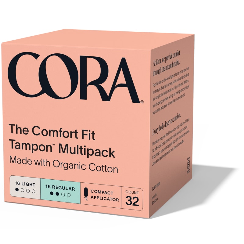 Cora Cora Organic Tampons with Applicator Mixed Pack