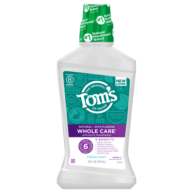 tom's whole care toothpaste ingredients