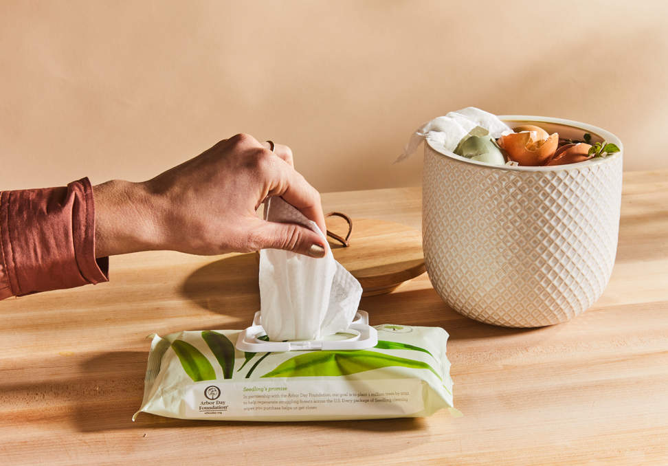 Paper Towels-Compostable Printed Kitchen Towels-Go-Compost