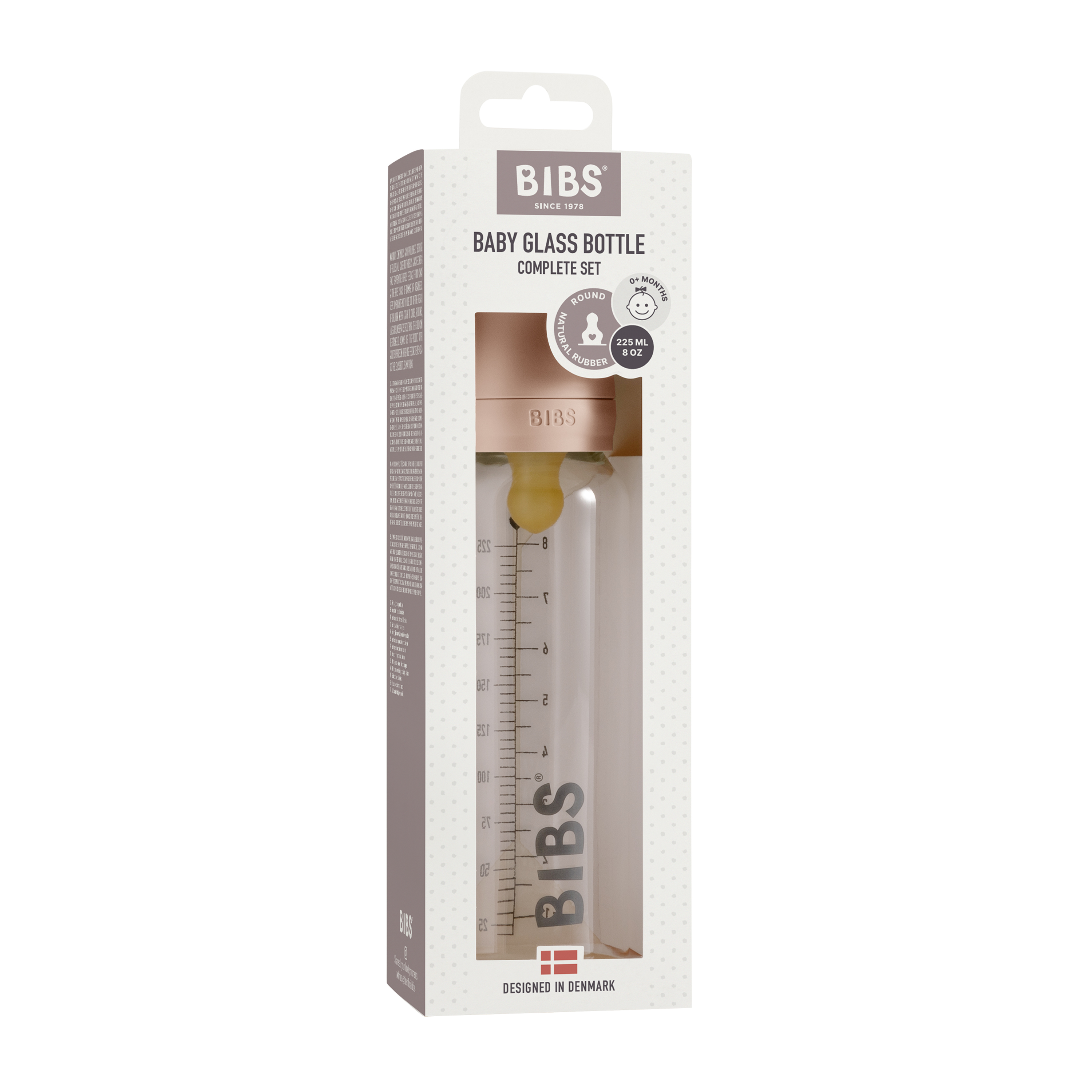 BIBS Glass Baby Bottle Complete Set