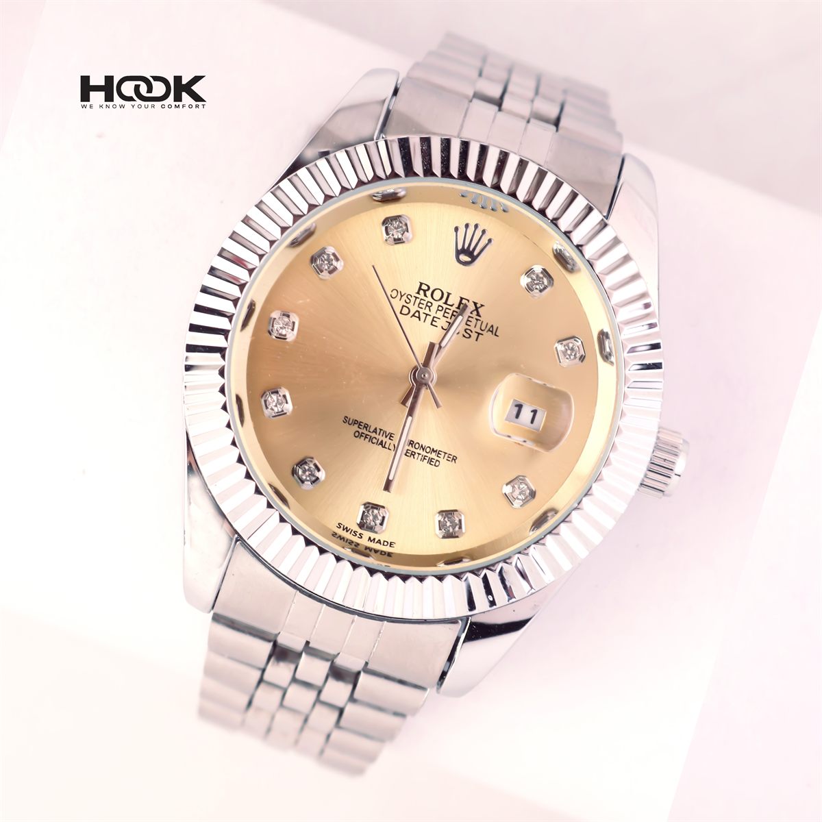Regal Automatic – Silver & Champagne