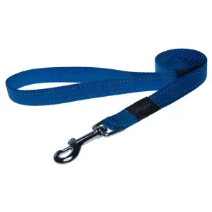 Rogz Utility Reflective Fixed Dog Lead - Blue