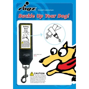 Rogz Safety Belt Clip - Black