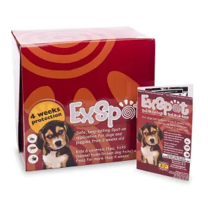 Exspot Spot On Tick, Flea & Fly Treatment for Dogs