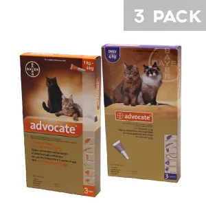 Advocate Mixed Parasite Spot On Treatment for Cats