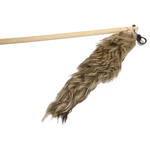 Silvervine Teasin’ Tail Cat Wand Toy