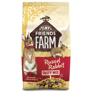 Beige &amp; red bag of Russell Rabbit Food