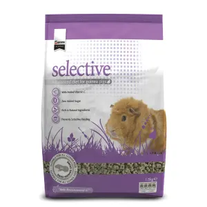 Purple &amp; white bag of Science Selective Guinea Pig Food