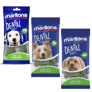Buy Marltons Dental Bone Dog Treats Online ePETstore .za