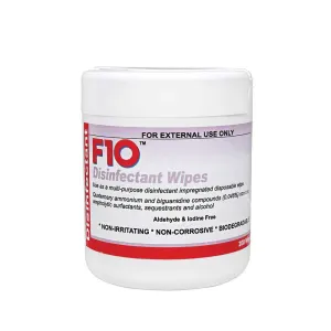 F10 Germicidal Disinfectant Multi-Purpose Wipes