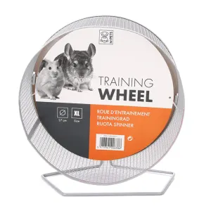 Metal training wheel for small pets
