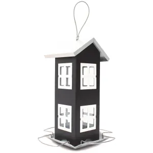House Feeder For Birds - Black