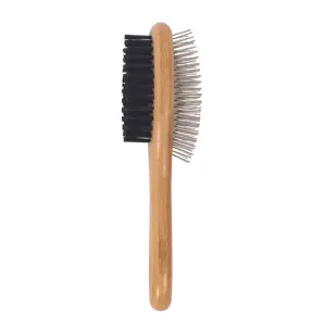 Bamboo Double-Sided Pin Brush