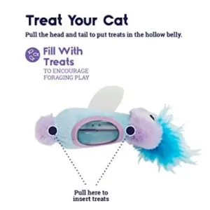 Swat ‘N Treat Fairy Kicker Cat Toy how to use information picture
