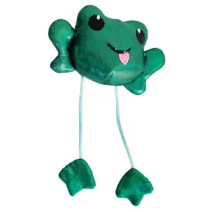 Toss 'n Dangle Frog Cat Toy