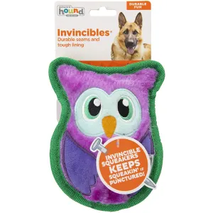Invincible Mini Owl Dog Chew Toy