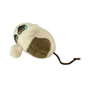 Rosewood Grumpy Mouse Cat Toy light and dark brown