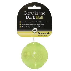 Rosewood Reflective Glow In The Dark Ball in packaging