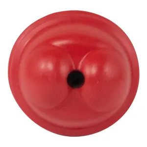 Grunt Fetch Stick Bunny Dog Toy red rubber stick front view