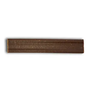 Biltong Bars Dog Treats side view of brown biltong babrr
