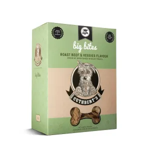 Roast Beef & Veg Dog Biscuits green packaging
