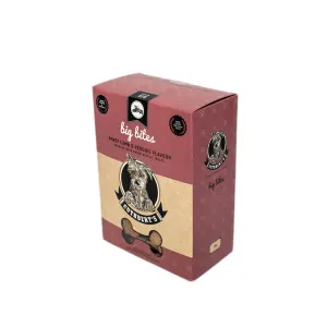 Roast Lamb & Veg Dog Biscuits red brown packaging