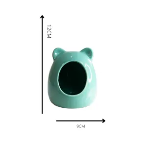 Beeztees Ceramic Rodent House scale to size