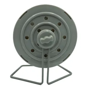 Training Rodent Wheel for small pets back side with connector for cage and stand