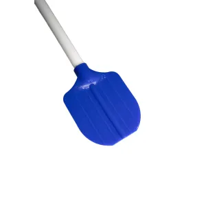 Marltons Dog Poop Scoop paddle, blue with white pole