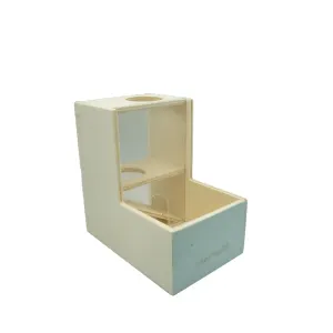 Rexy Rodent Playhouse side view with blue front