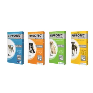 Fiprotec Spot On Tick & Flea Treatment for Dogs