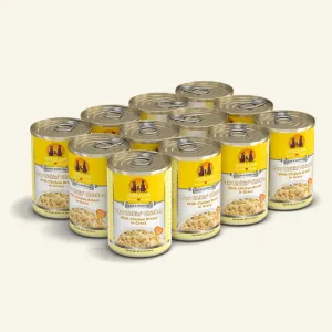 Weruva Paw Lickin' Chicken Wet Dog Food tray of tins