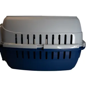 Road Runner Carrier for Small Dogs & Cats side view dark blue