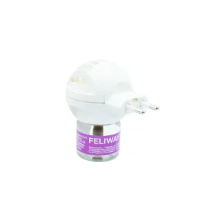 Feliway Plug-in Diffuser & Refill for Cats actual diffuser with two pin plug