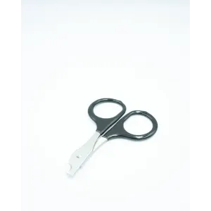 Cat Nail Clipper black handle with metal scissor
